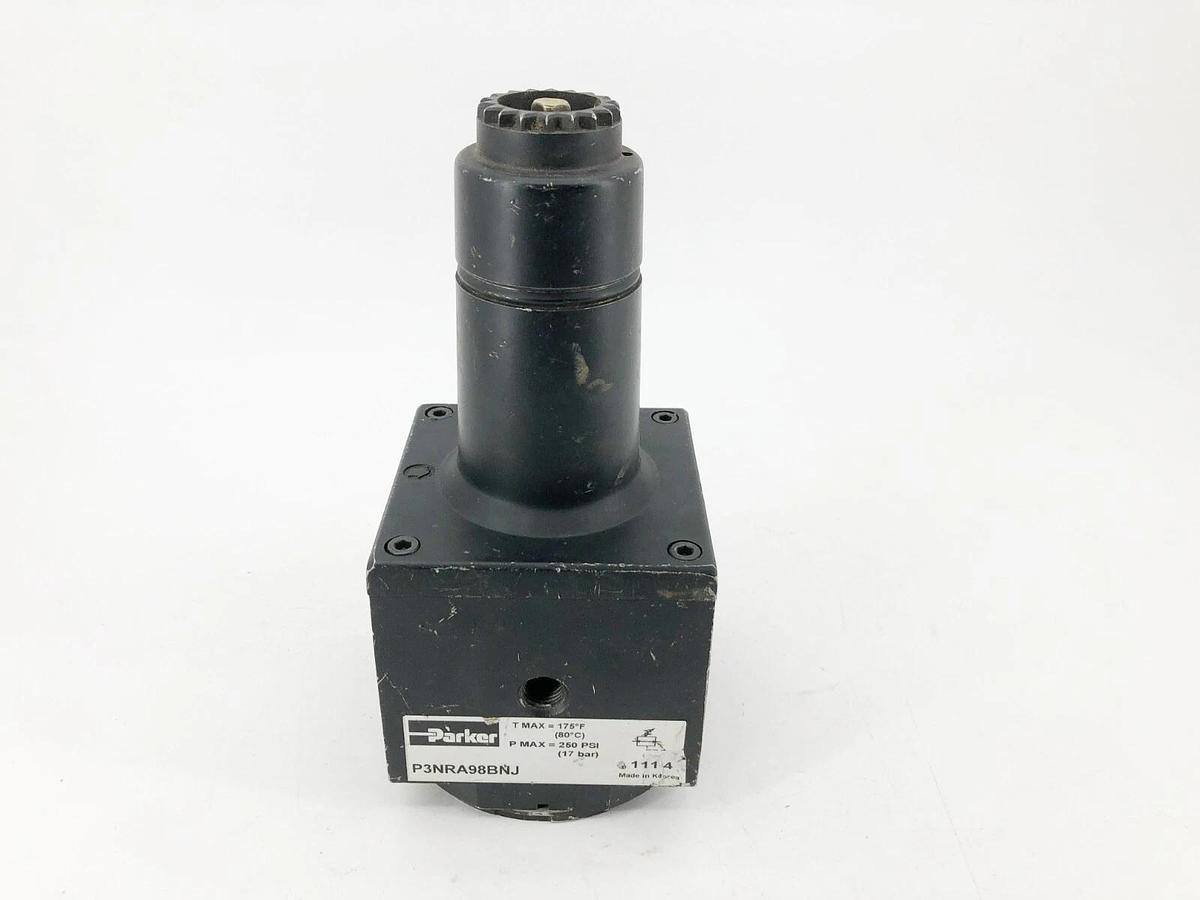 Used Parker P3NRA98BNJ Regulator 1" NPT 250psi