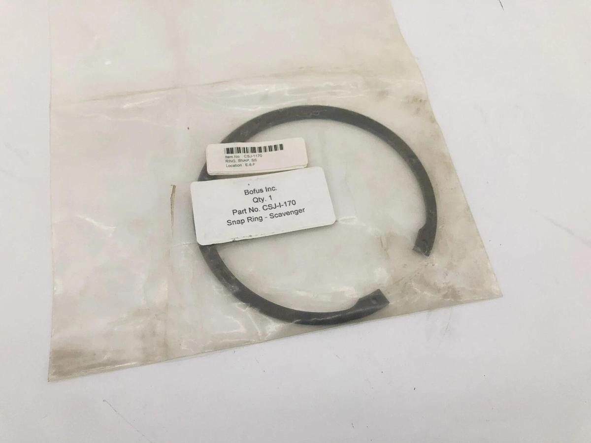 New Bofus CSJ-I-170 Snap Ring For Scavenger