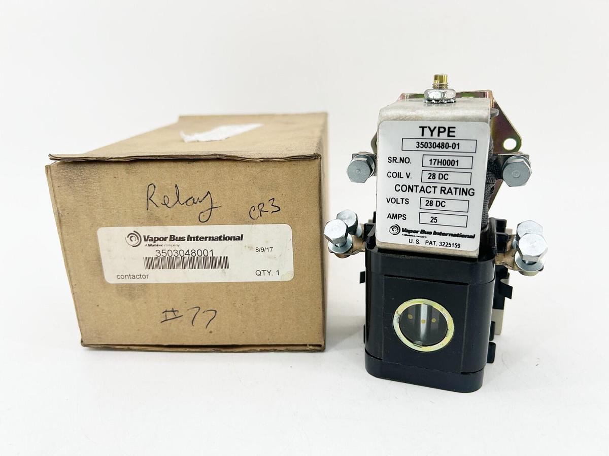 New Vapor Bus International 3503048001 Coil Assembly 28VDC 25A R4080955