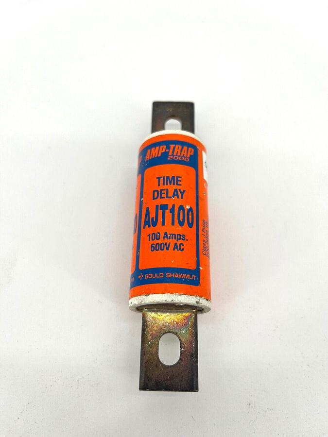 New Gould Shawmut AJT100 Class J Time Delay Current Limiting Fuse 100A 600VAC