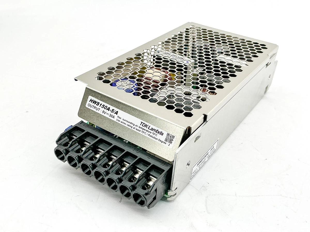 New TDK-Lambda HWS150A-5/A Power Supply 100-240VAC 2.0A