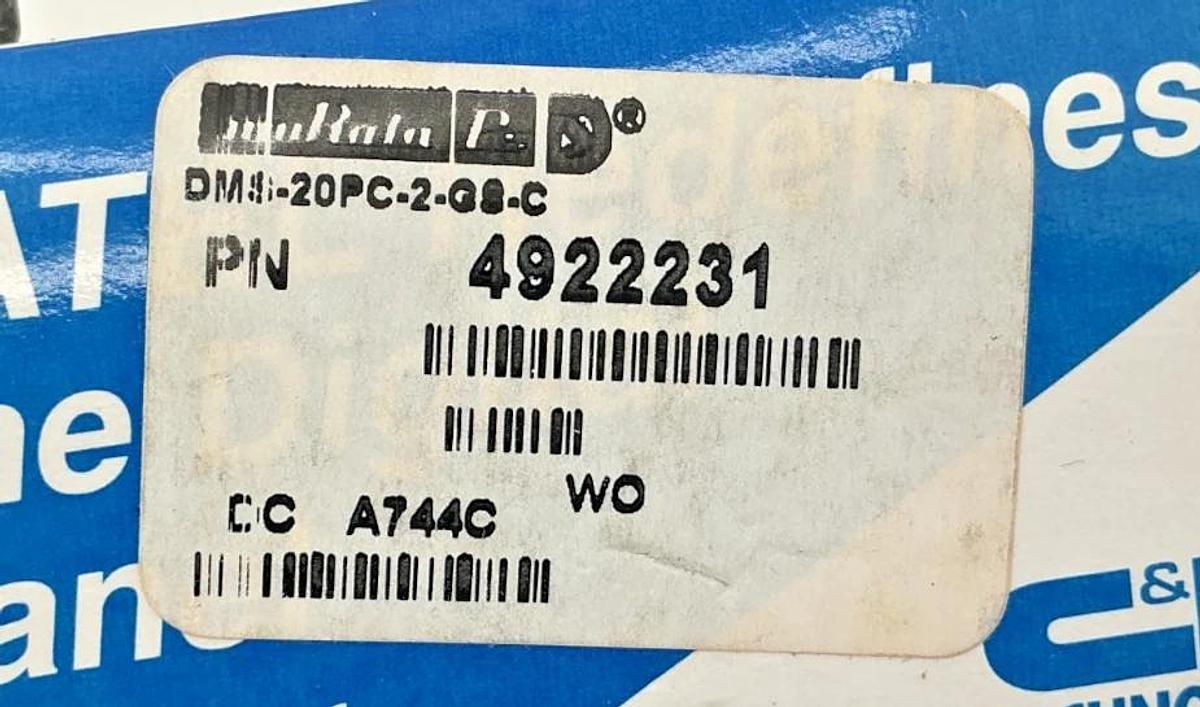New Datel DMS-20PC-2-GS-C Digital Panel Meter 12-Pin DMS20PC2GSC