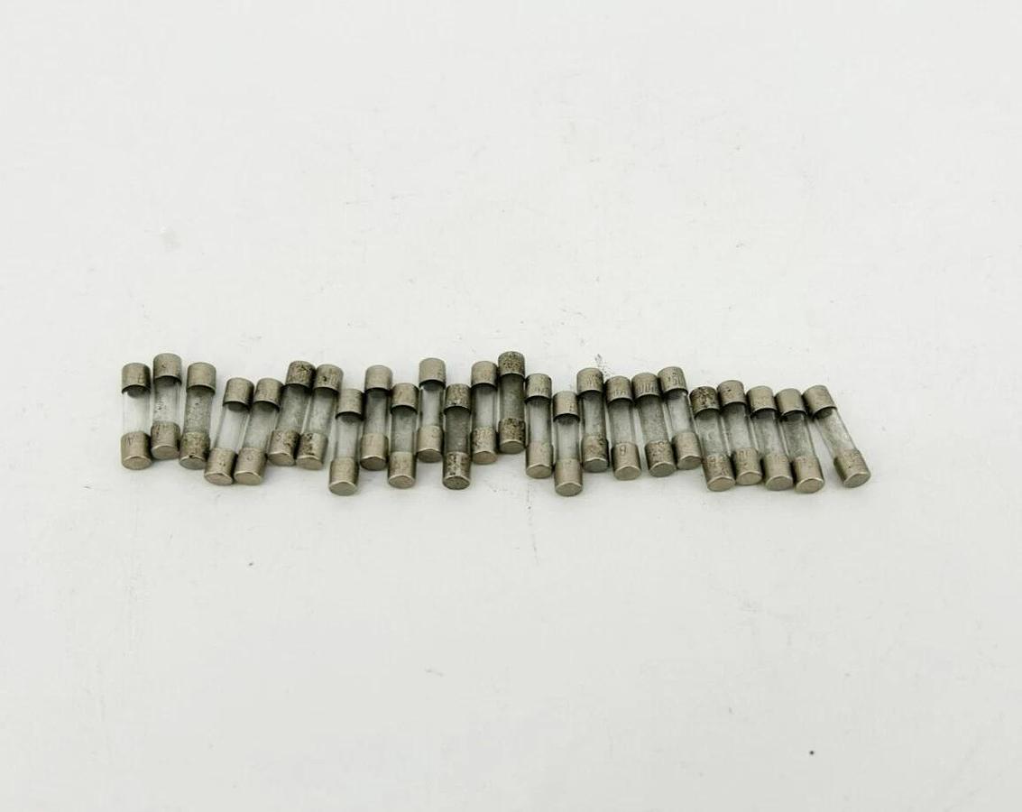 Lot of 25 New Buss F100mAL250V Fuses