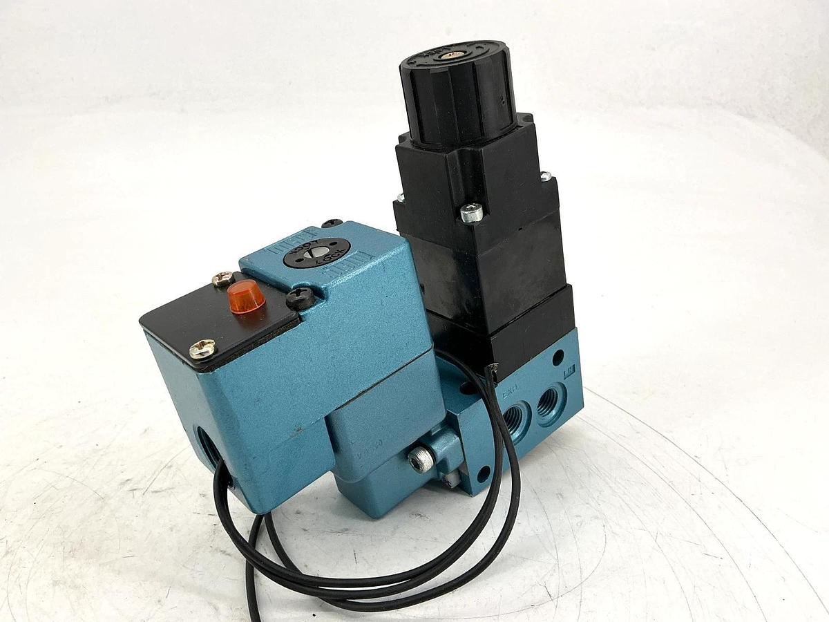 New MAC Valves 252B-117AAAA Solenoid Valve 3-Way 15W 150PSI 120VAC 24VDC -No Box