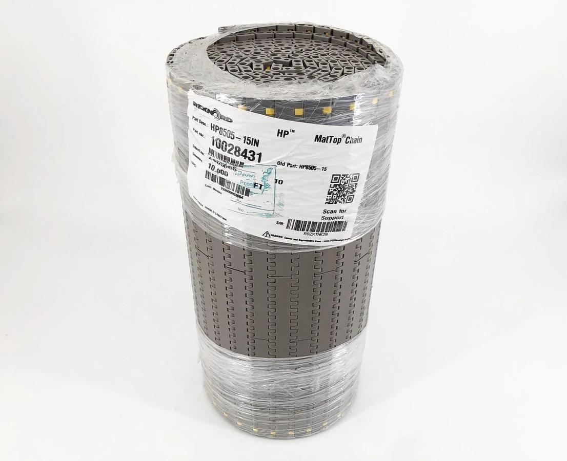 New Rexnord 10028431 Conveyor Chain HP8505-15IN 15" W x 10FT L - No Box
