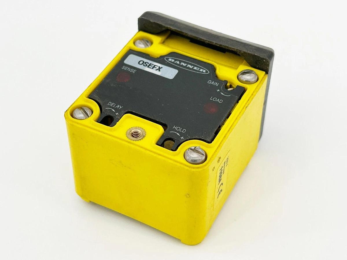 Used Banner Engineering OSEFX Photoelectric OMNI-Beam Scanning Head 120V 27306