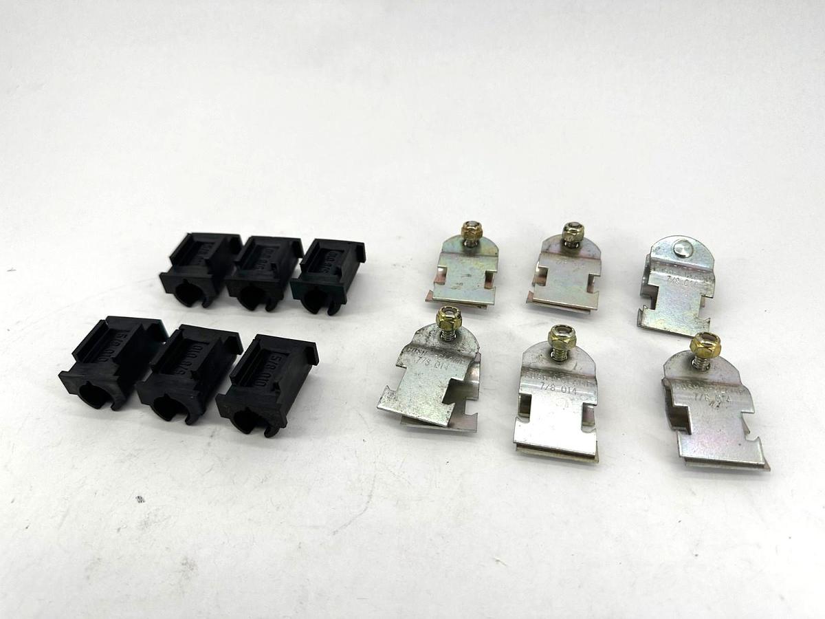 Lot of 6 New Cush-A-Clamp 010T014 Clamp Kits 5/8" OD 7/8" 014 - No Box