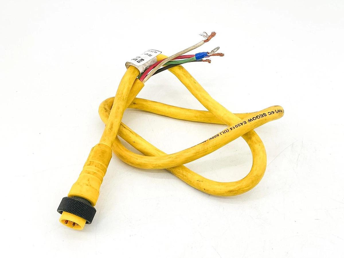 New Lumberg RS 401-739-S4722/3F Cordset 4Wire 600V 500003284 - No Box