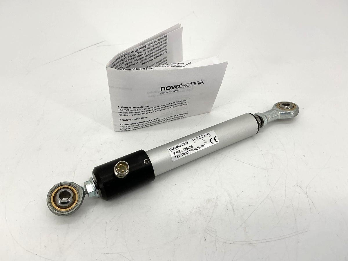 New Novotechnik TX2-0050-716-002-101 Potentiometric Transducer 120236 - No Box