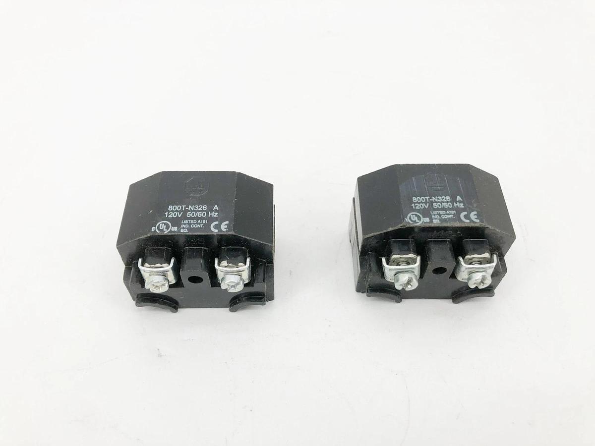 Lot of 2 New Allen Bradley 800T-N326 Ser. A Coils 120V 50/60 Hz