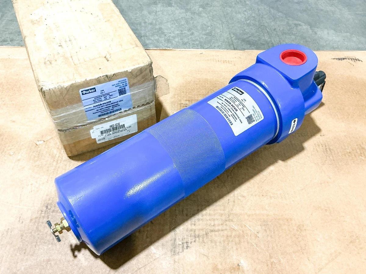 New Parker HN5S-6CUG Finite Filter Housing 500PSIG 175F 1-1/4” NPT