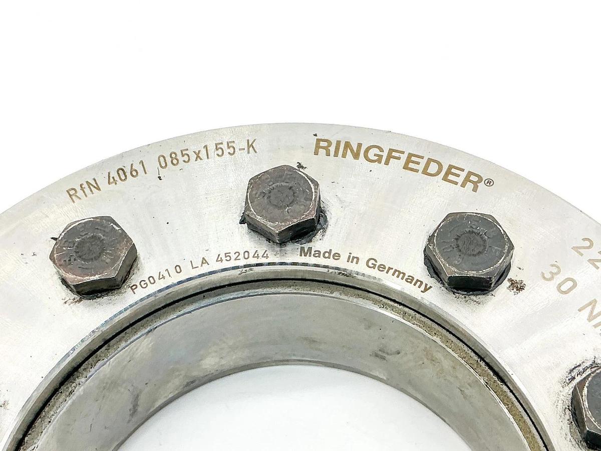 New RingfederRFN 4061 085X155-K Shrink Disc PG0410 LA 452044 1226339 - No Box