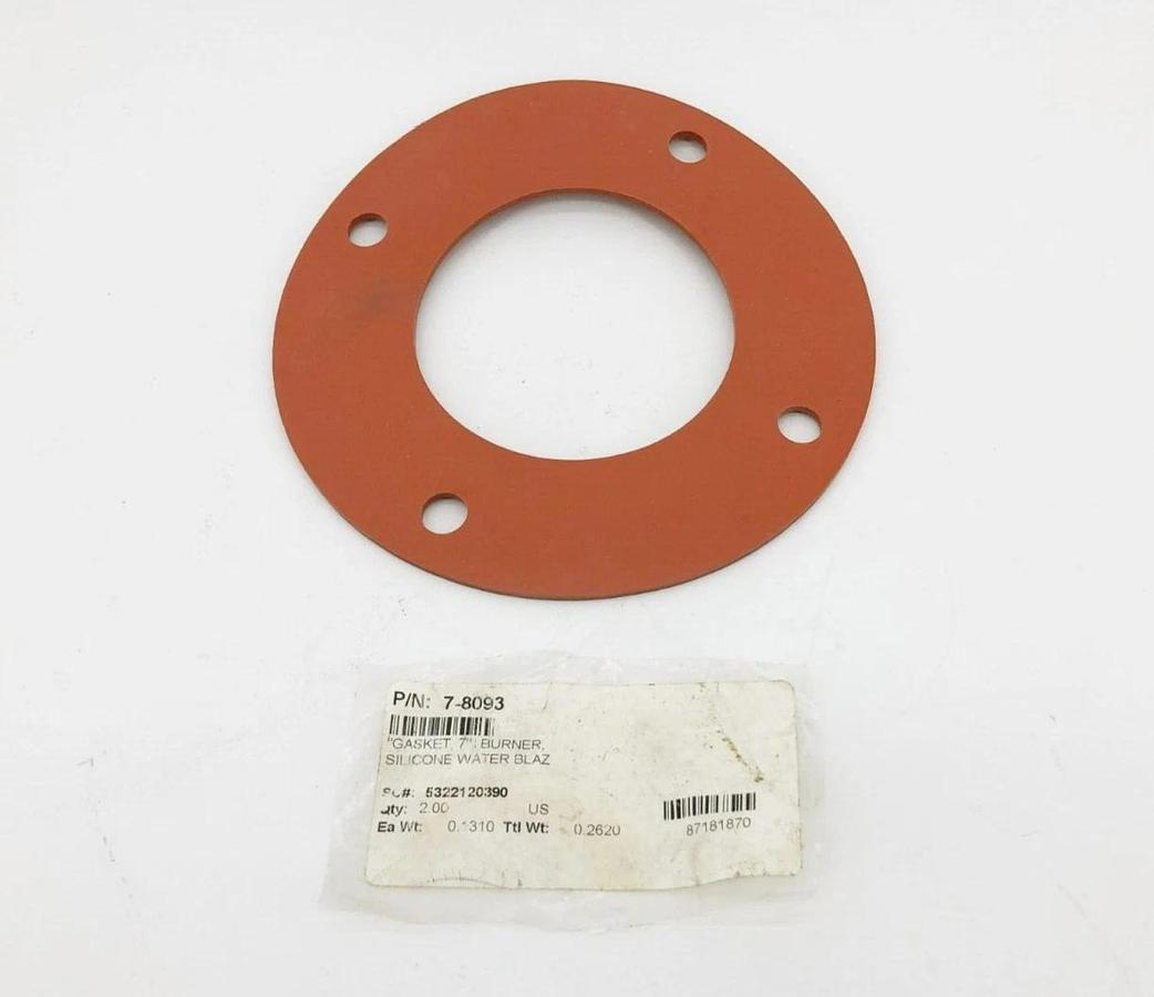 New 7-8093 Gasket 7" Burner Silicone Water Blaze 87181870