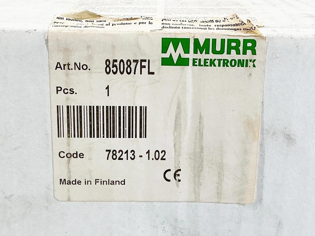 New Murr Elektronic 85087FL Power Module 230/24V 50/60Hz 1PH 4.2A 78213-1.02