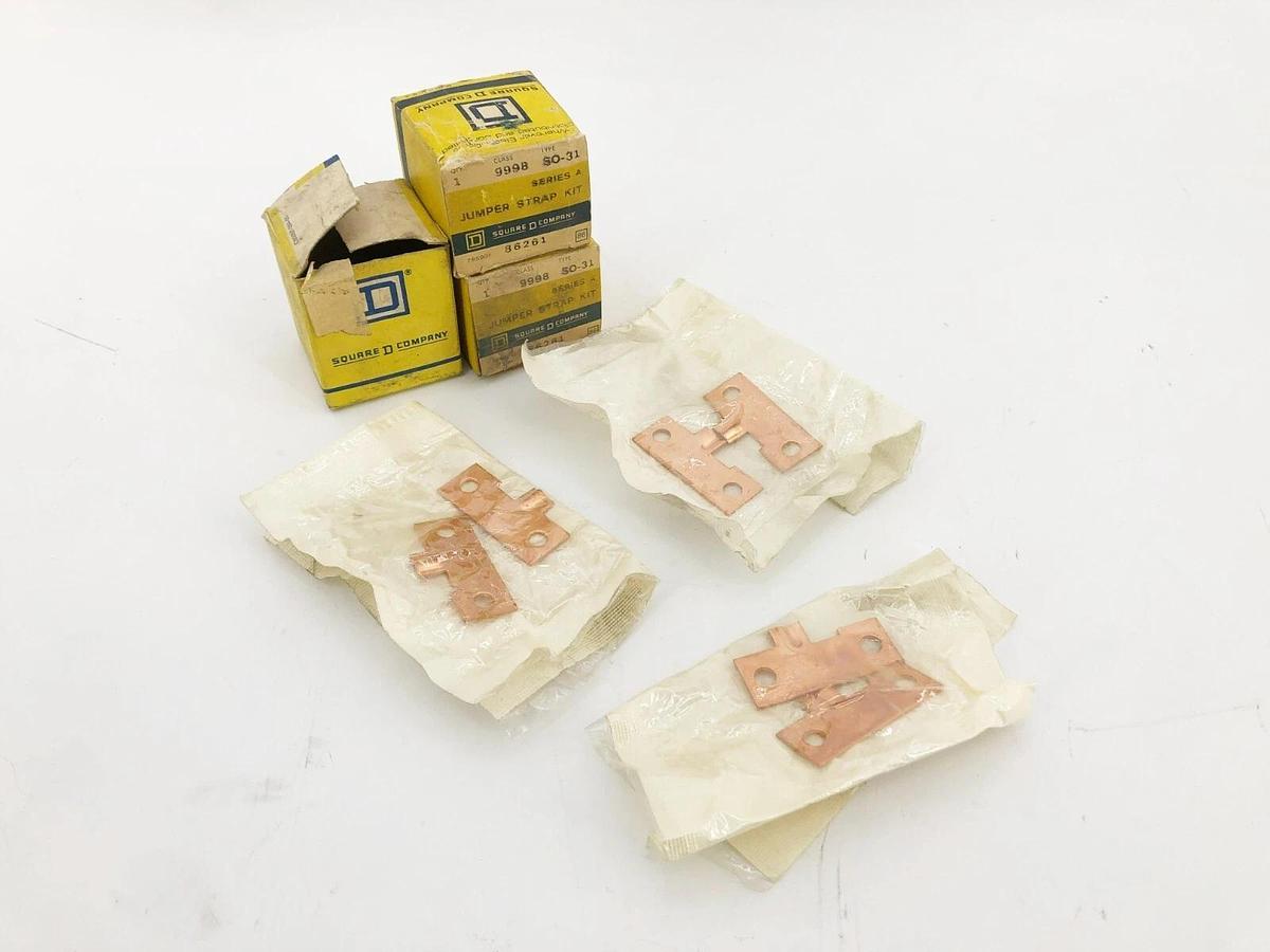 Lot of 3 New Square D 9998SO-31 Jump Strap Kits