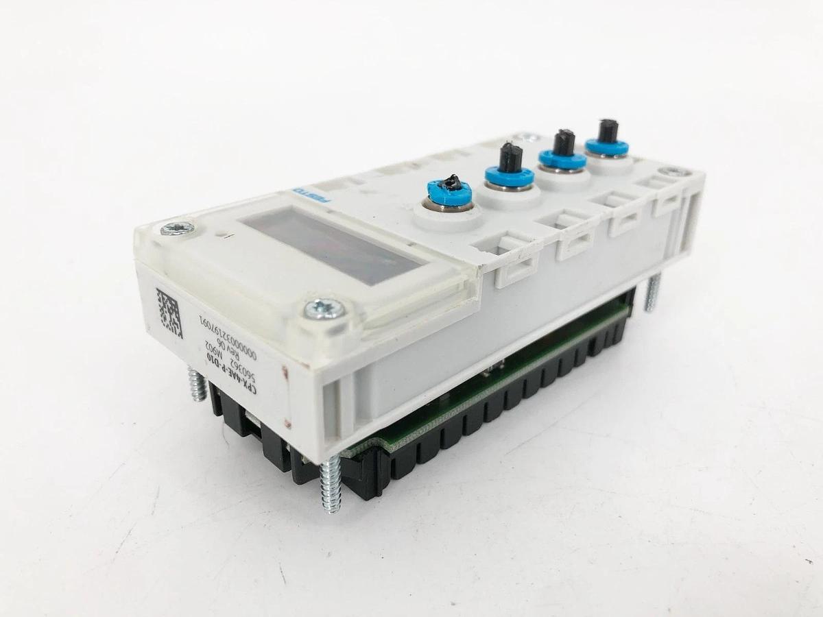 Used Festo CPX-4AE-P-D10 Analog Module 560362 (For Parts Only)