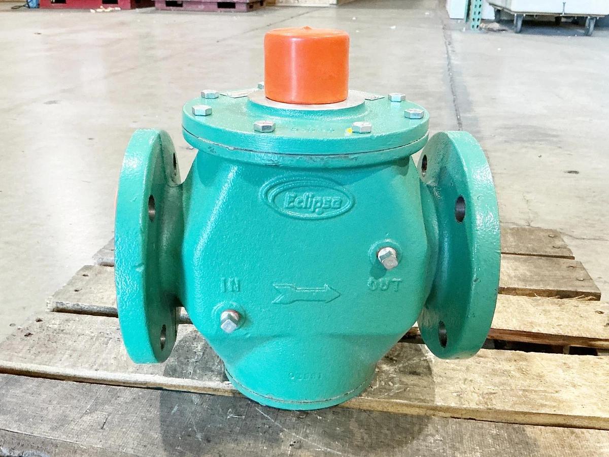 New Eclipse 2010AT Autotite Automatic Gas Shut Off Valve 2-1/2” Flanged 30PSI