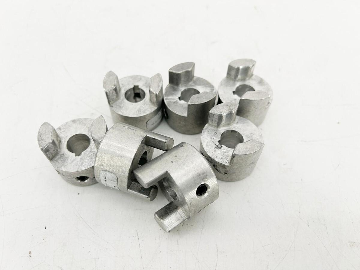New Lot of 7 Lovejoy AL070 Coupling Jaw Hub 1/2" Bore W/ Set Screw