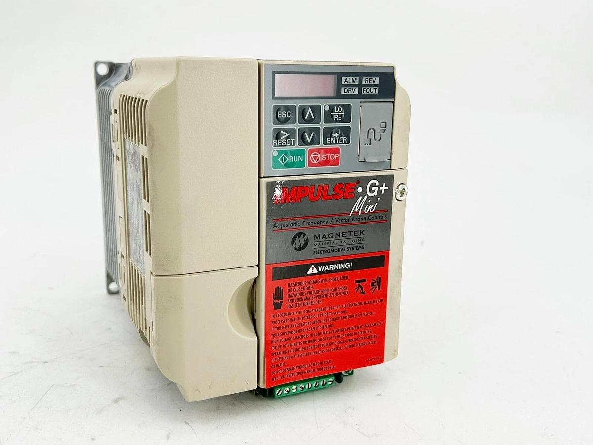 New Magnetek Impulse 4003-G+M AC Drive 144-25012 Yaskawa CIMR-VU4A0004BAA 480V