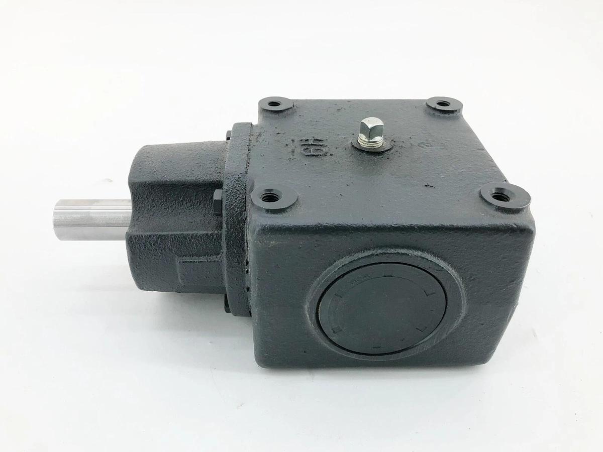 New Browning 9HB1-SN10 Bevel Gear Box Reducer 1:1 Ratio 1" Right Angle Shafts