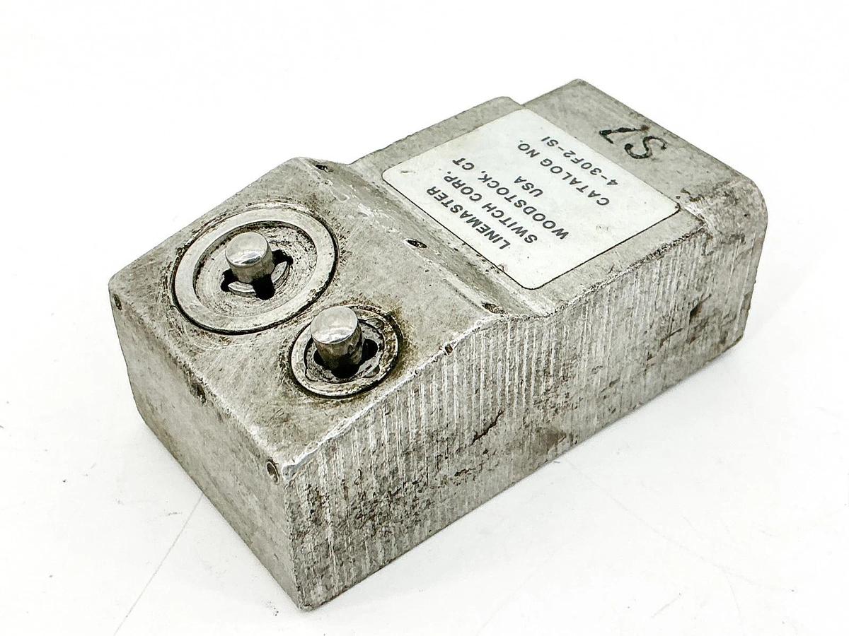 Used Linemaster 4-30F2-SI Pneumatic Control Valve