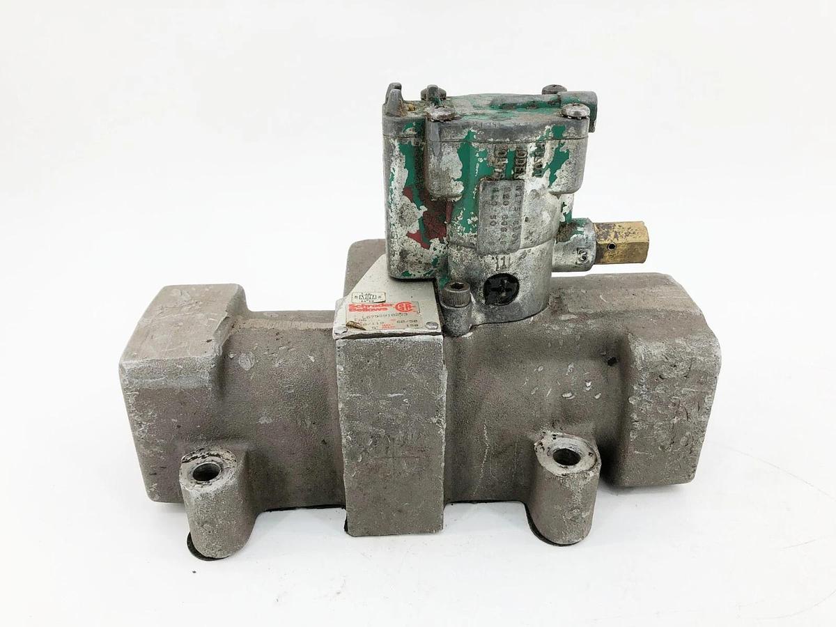 Used Schrader Bellows L6758910253 Control Valve 120/110VAC 50/60Hz K1758035