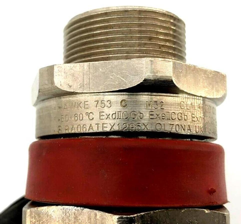 New Hawke International 753 C M32 Cable Gland 1"