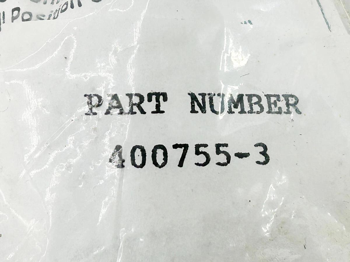New MTS System Co 400755-3 Connector Assembly Kit Block Plastic