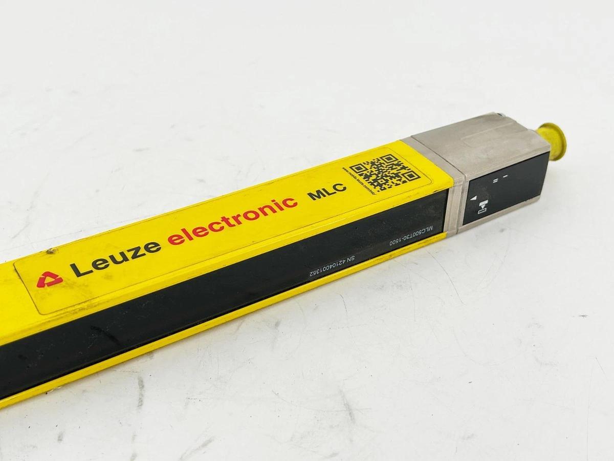 Used Leuze MLC500T30-1500 Safety Light Curtain Transmitter MLC 500 Series