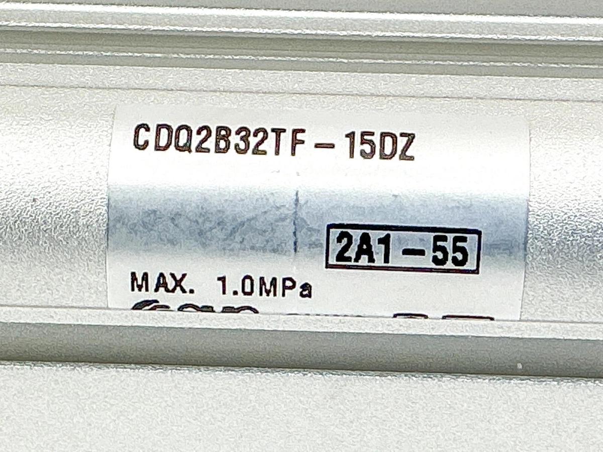 New SMC 2A1-55 Compact Cylinder 1.0MPa CDQ2B32TF-15DZ - No Box