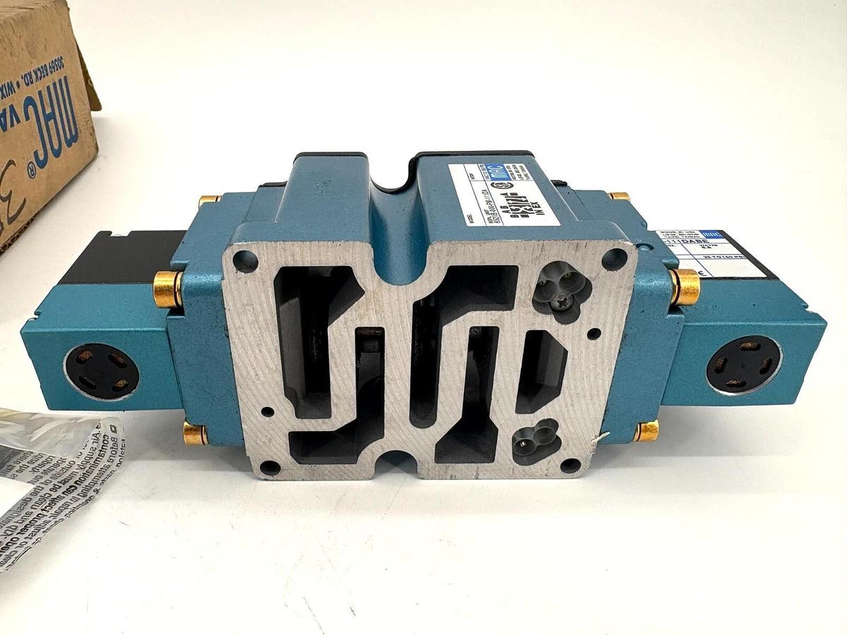 New MAC Valves 6521B-000-PM-111DA Solenoid Valve 120V Coil Voltage