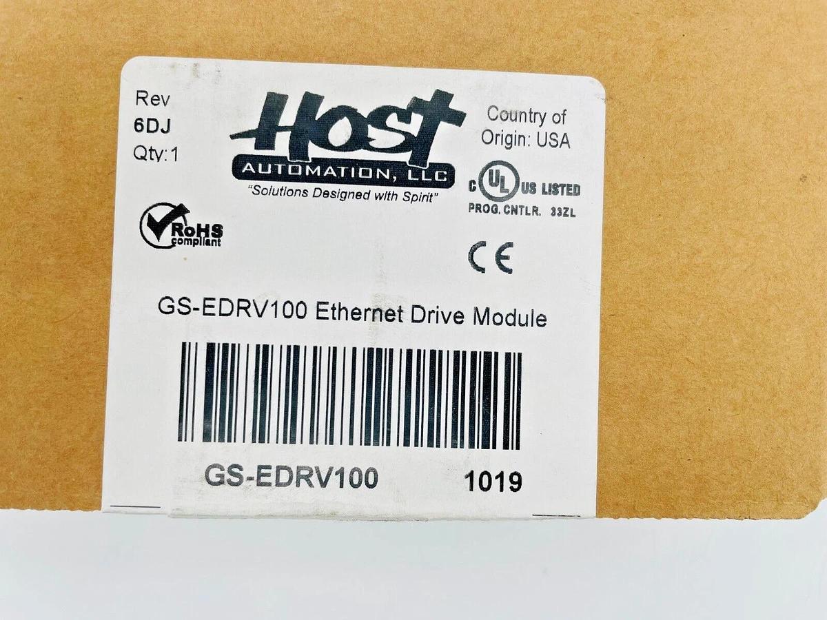 New Host Automation GS-EDRV100 Ethernet Drive Module