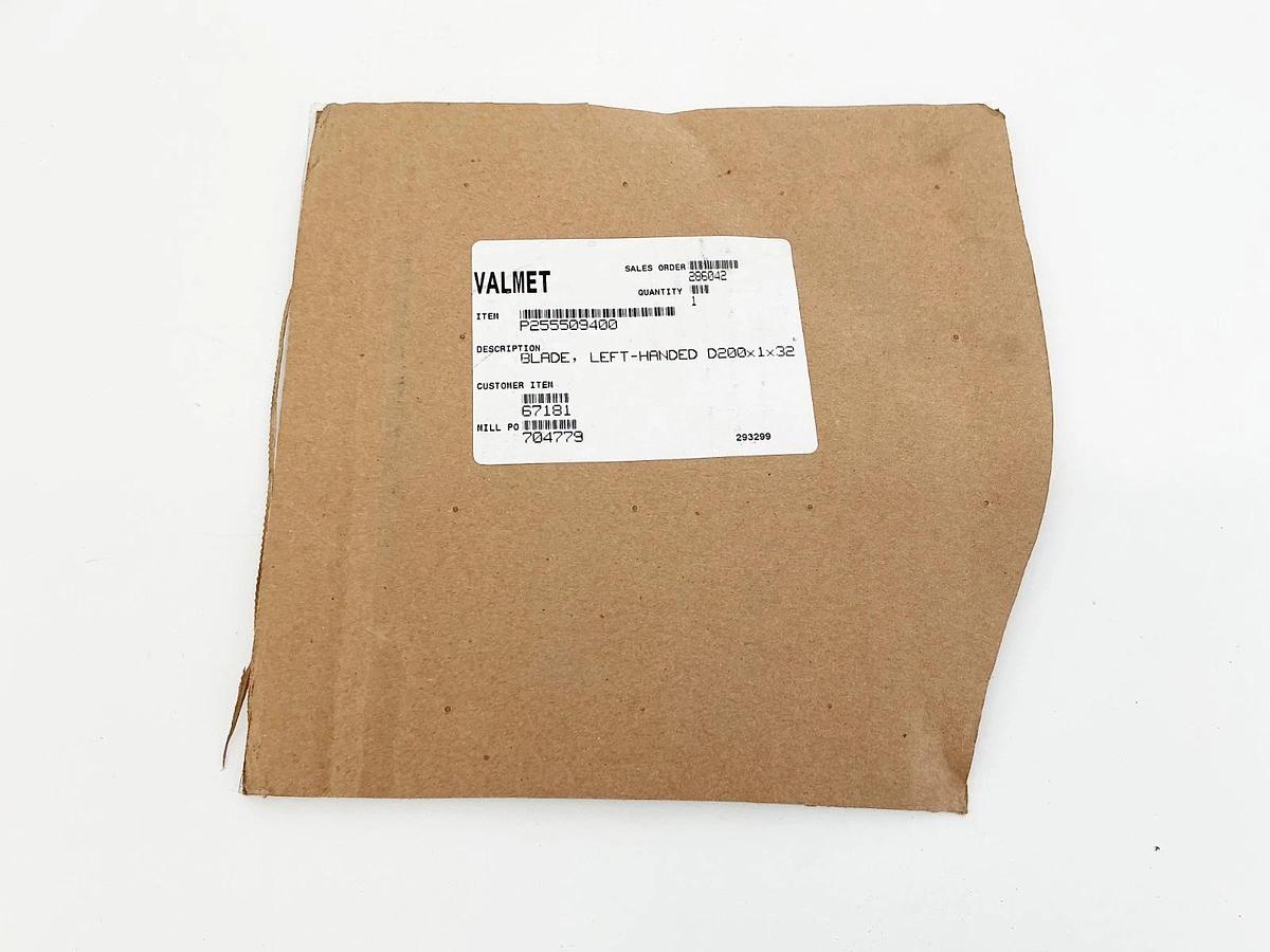 New Valmet P255509400 Left Handed Saw Blade D200X1X32 78318