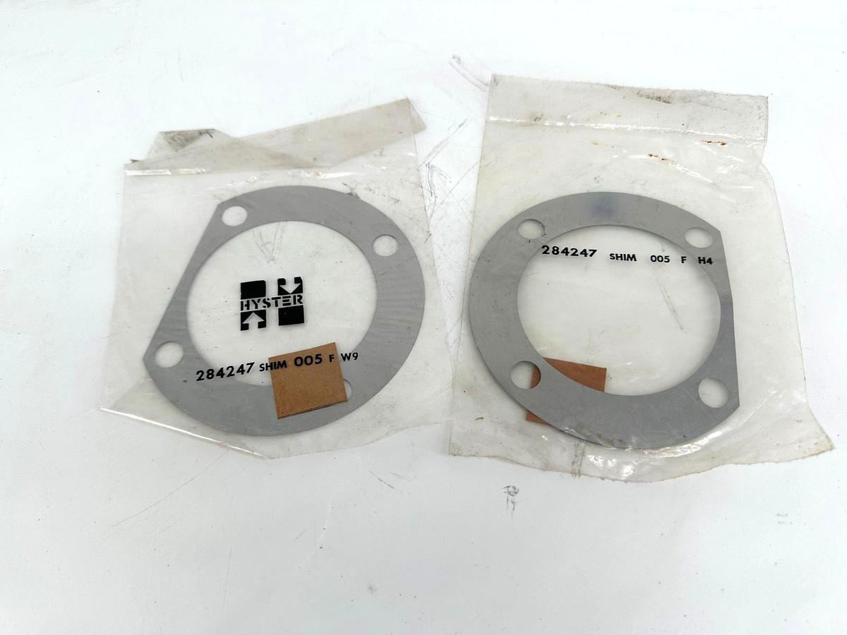 Lot of 2 New Hyster 284247 Shim 005 0284247