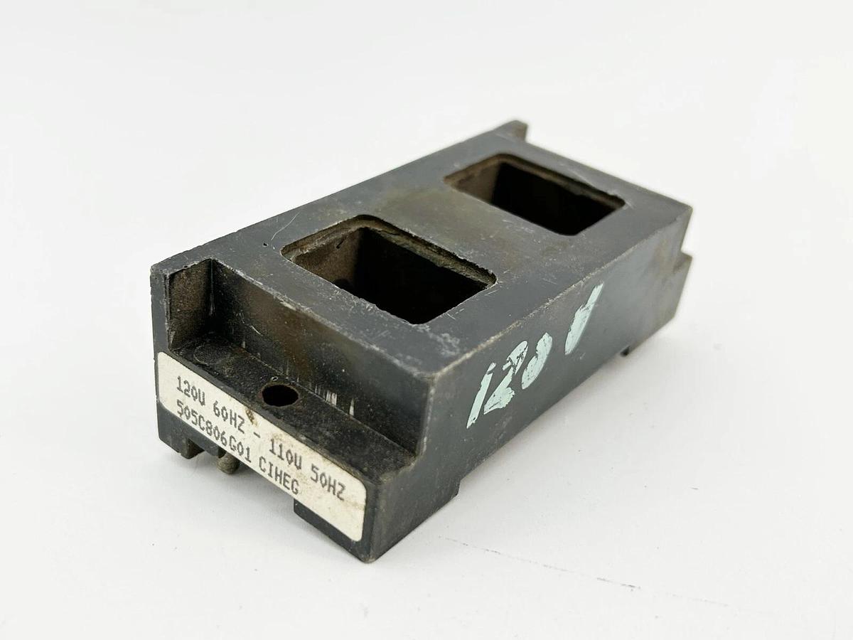 Used Lot of 2 Cutler Hammer 505C806G01 Coil 110/120V 50/60Hz A200 Contactors