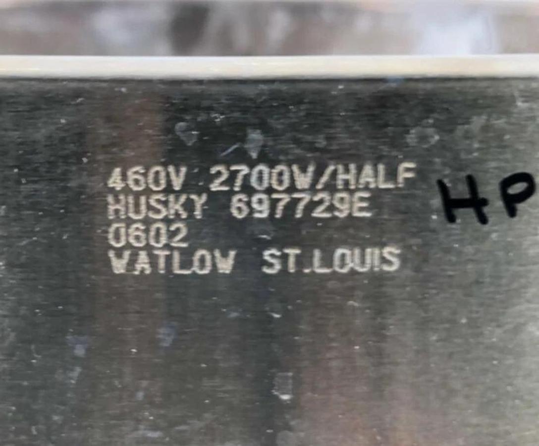 Used Watlow Husky 697729E Heater Band 460V 2700W/Half 1012