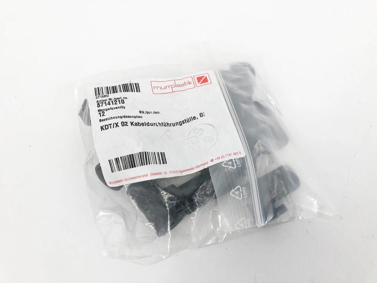Lot of 12 New Murrplastik 87141210 Cable Entry Grommets KDT/X 02 for 2-3m Diam.