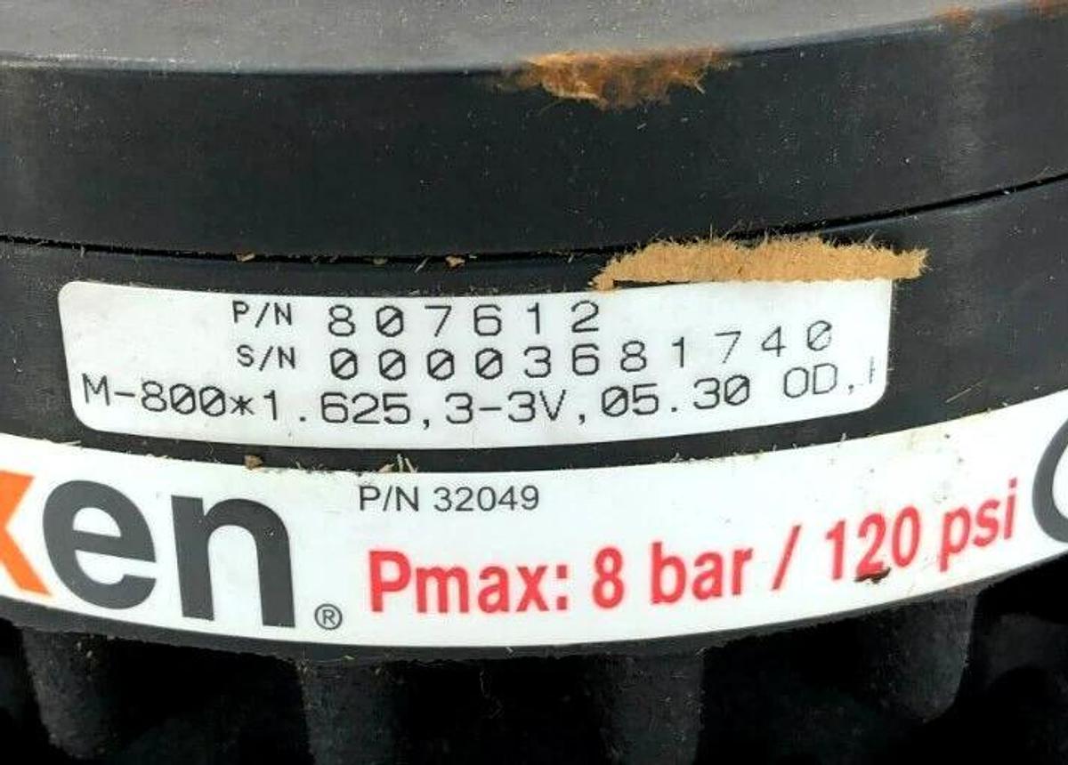 New Nexen 807612 Shaft Mounted Friction Clutch M-800 1.625 3-3V 05.30 OD HCO