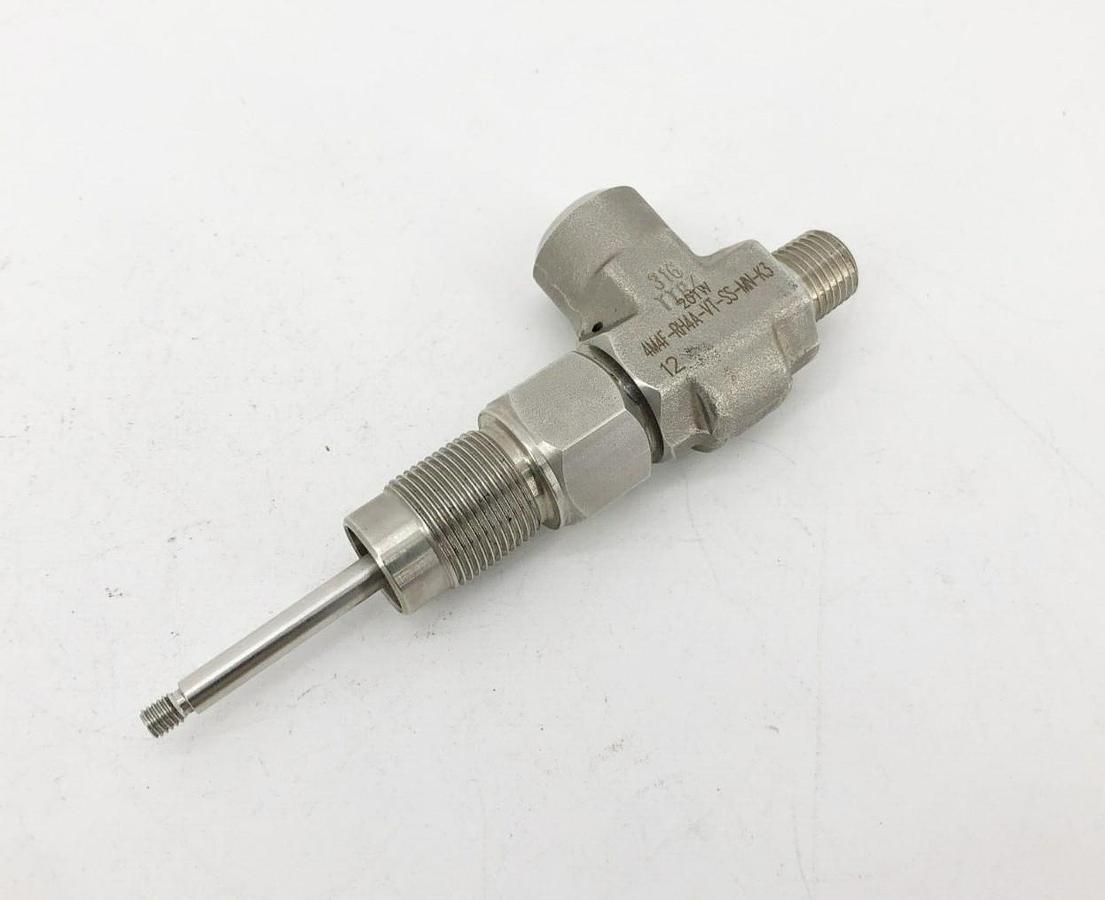 New Parker 4M4F-RH4A-VT-SS-MN-K3 Relief Valve 750-1500psig (Missing Parts)