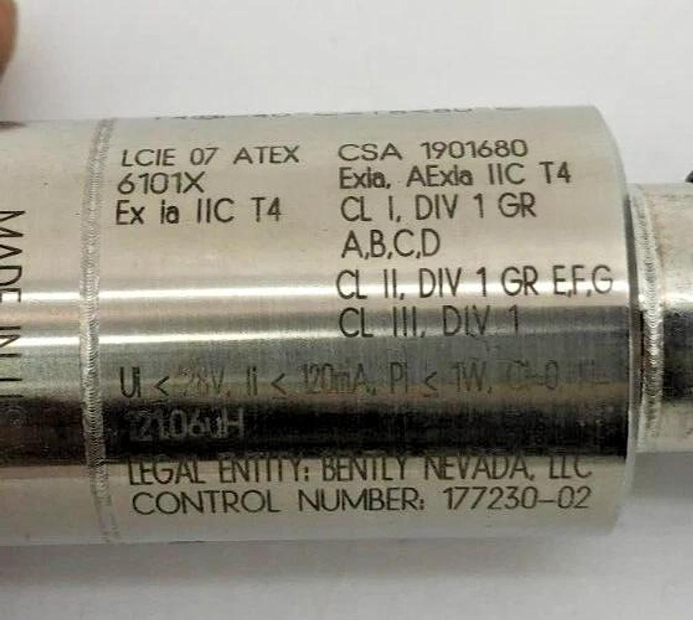 New GE General Electric 177230-02 Seismic Transmitter 4-20MA Loop Powered Rev. B