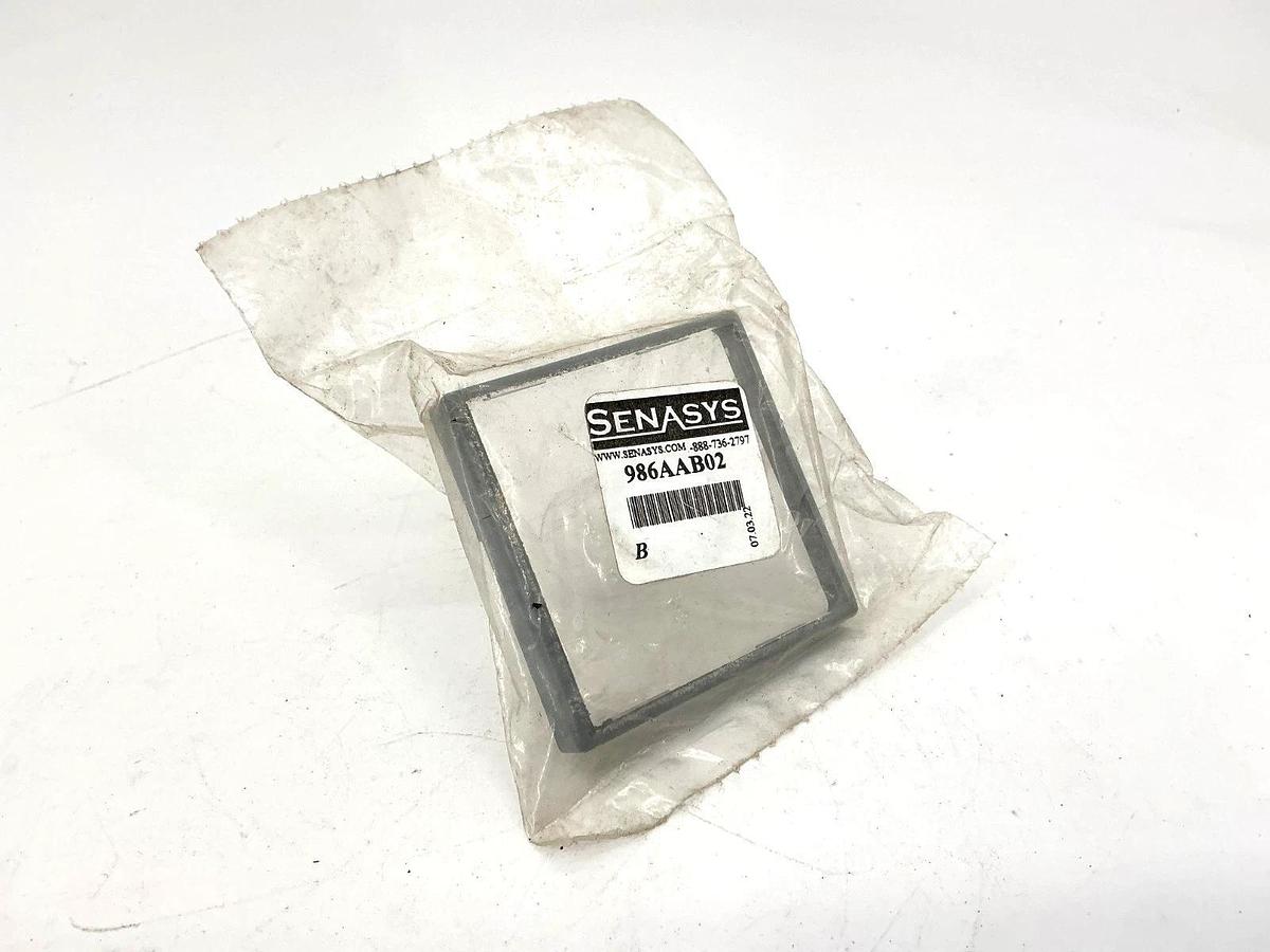 Lot of 15 New Senasys 986AAB02 Cover Plate Gray / Clear Square