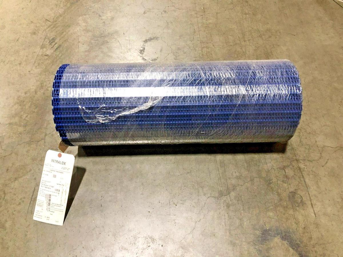New Intralox 311607 Series 900 Perforated Flat Top Acetal Blue 29"W x 17.67FT.
