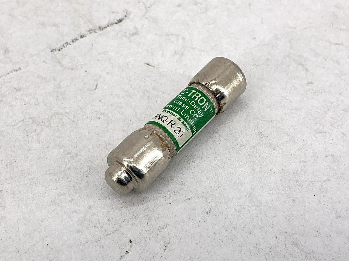 Lot of 3 New Bussmann FNQ-R-20 Limitron Current-Limiting Class CC Fuse 20A 600V