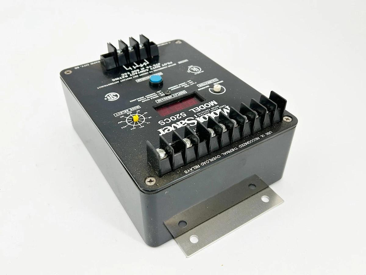 New MotorSaver MS520CS-460 Three Phase Electric Motor Protector 600V 5A
