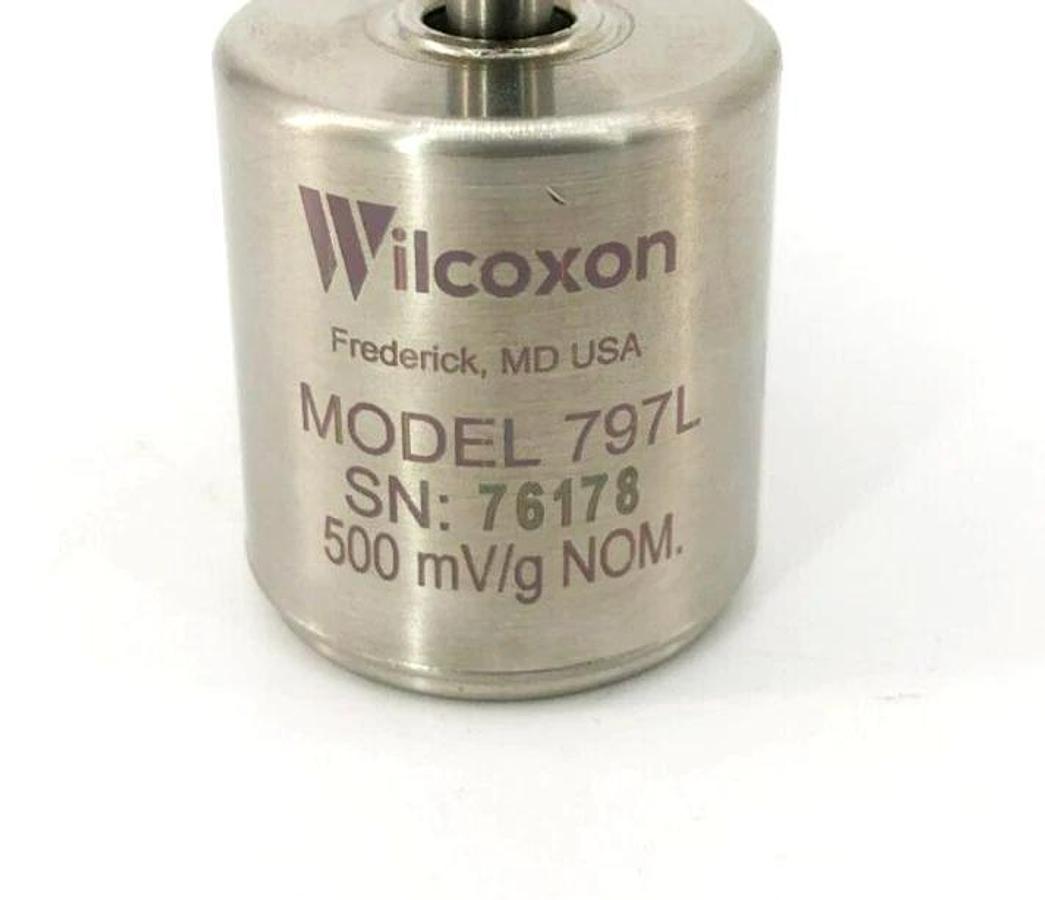 New Wilcoxon Research 797L Accelerometer 500 mV/g NOM.