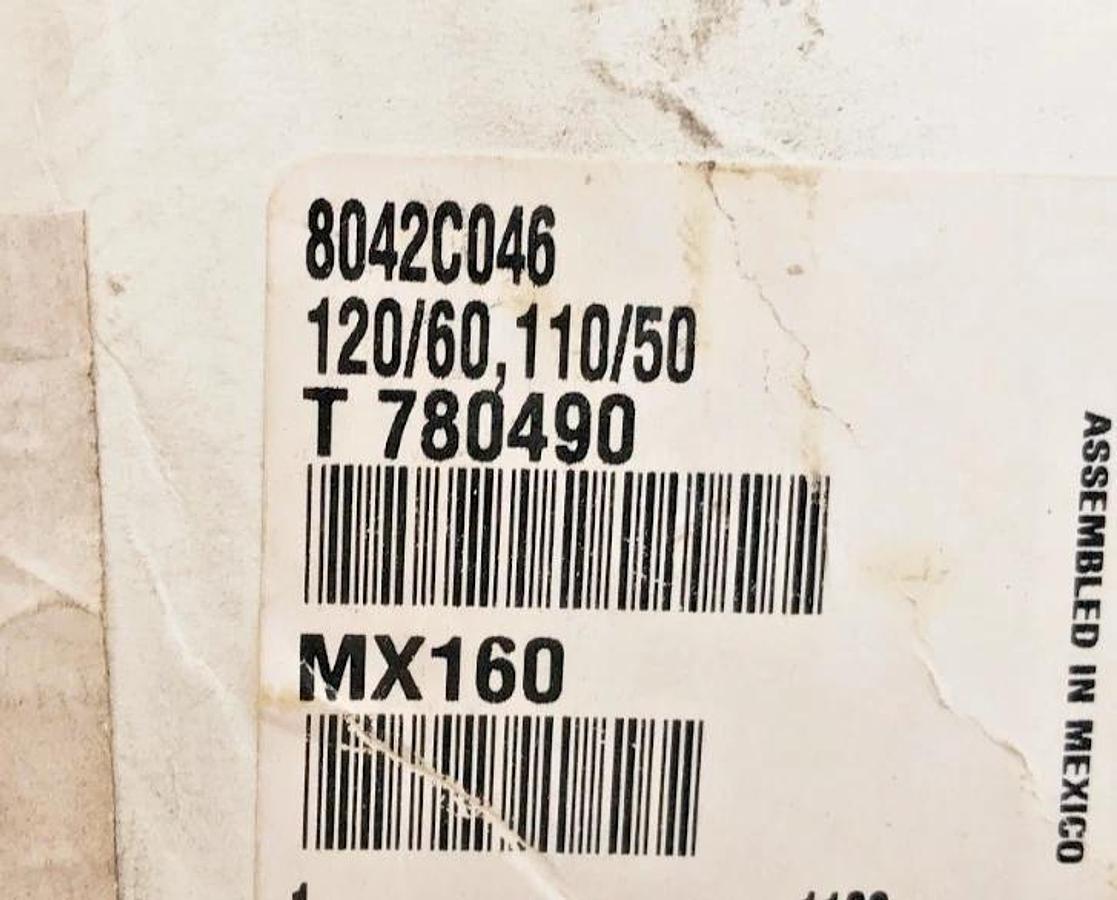 New Asco 8042C046 110/120V Solenoid Valve 1" Fuel Gas 20psi 69W