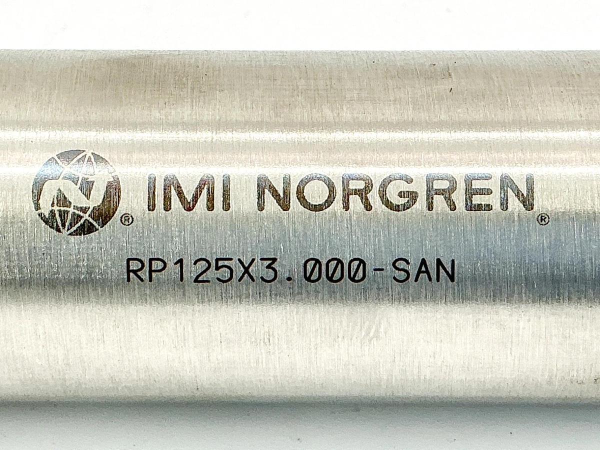 New IMI Norgren RP125X3.000-SAN Pneumatic Cylinder
