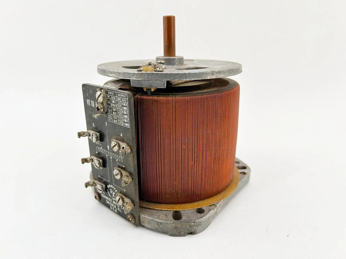 Used Ohmite VT10H Resistor/Transformer 120-280V 4A 50/60Hz