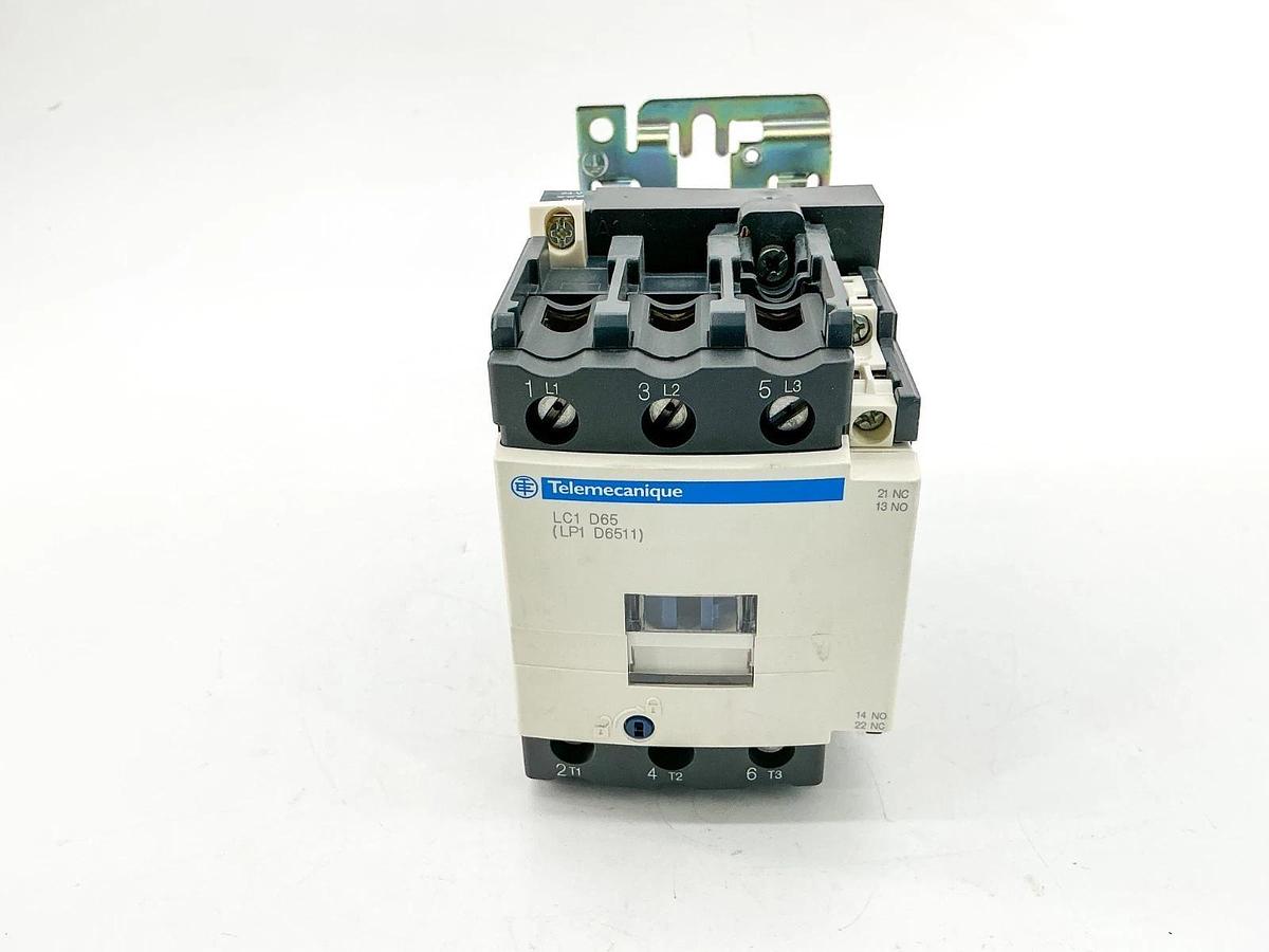 New Telemecanique LC1-D65BD Contactor 24VDC 30kW 400V 50HP
