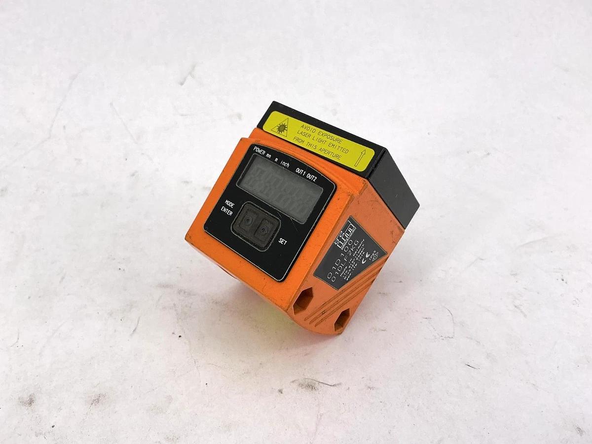 Used IFM O1D100 01DLF2KG Photoelectric Distance Sensor 01DLF3KG 0.2-10m 10-30V